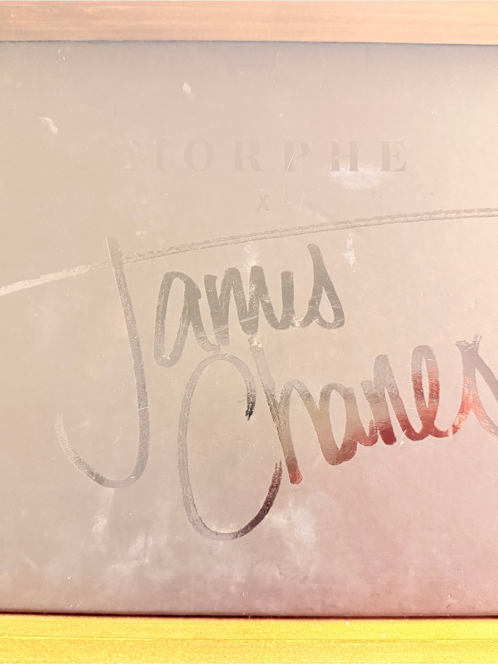 Morphe James Charles Signature Art Print - Black and Rose Accent